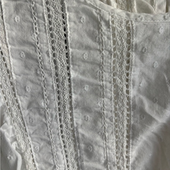 LoveShackFancy White Ruffled DRESS - Picture 4 of 6